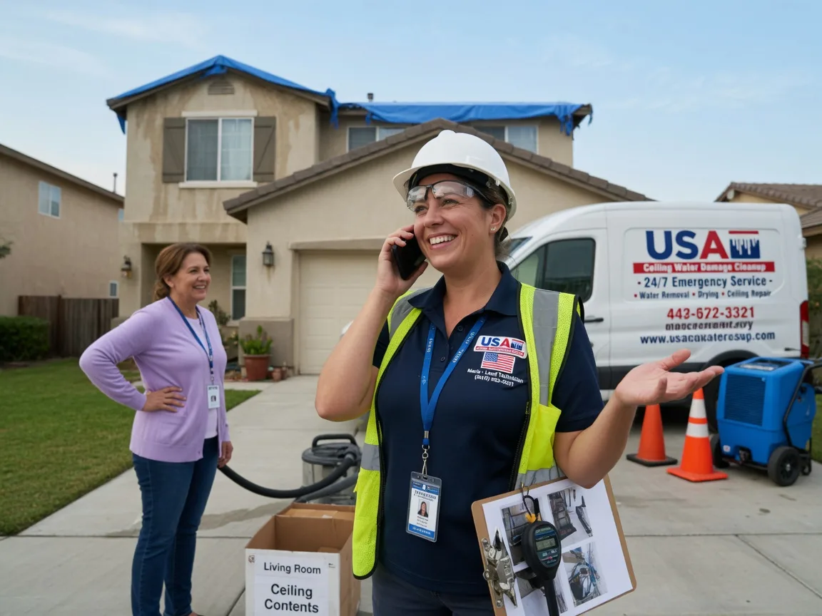 Ceiling Water Damage Restoration Anza, CA FAQs